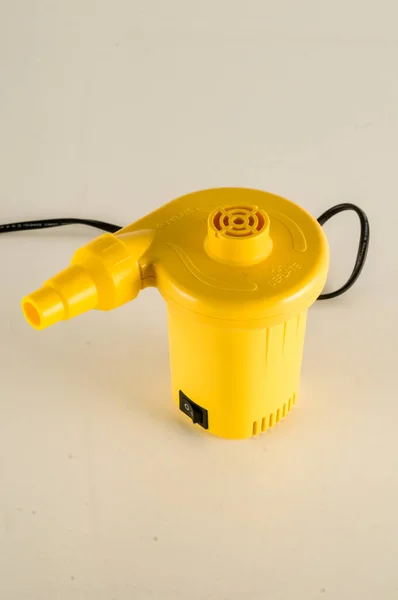 Close-up of air pump Object on a White Background