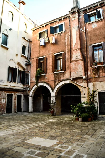 Narrow Street Italy Beautiful View — Stock Photo, Image