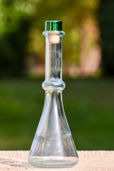 Изображение Старомодной Стеклянной Бутылки — стоковое фото