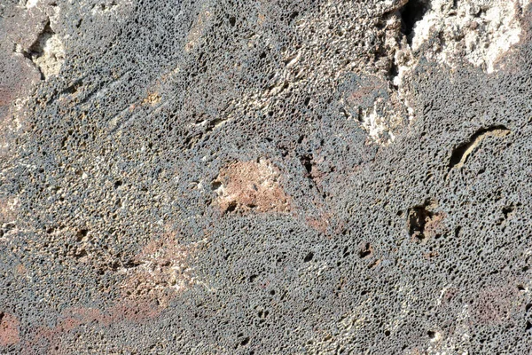Secco Basaltica Pietra Lavica Texture Sfondo — Foto Stock
