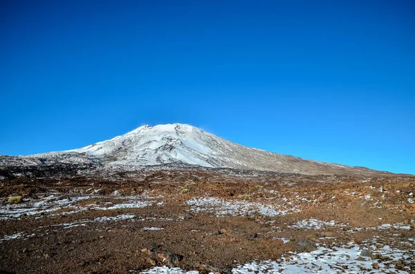 Pouštní Krajina Národním Parku Volcan Teide Tenerife Kanárský Ostrov Španělsko — Stock fotografie