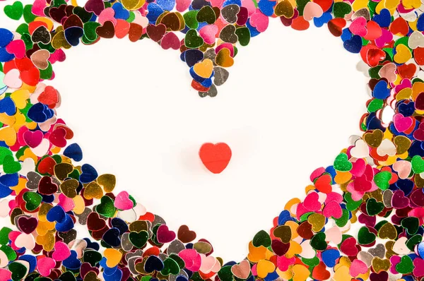 stock image Photo picture of Heart texture background for Valentine's day