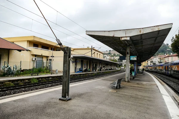 Estação Ferroviária Fronteira Italia França — Fotografia de Stock