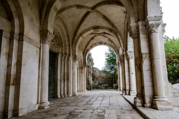 Abadia San Clemente Ruínas Igreja Região Abruzzo — Fotografia de Stock