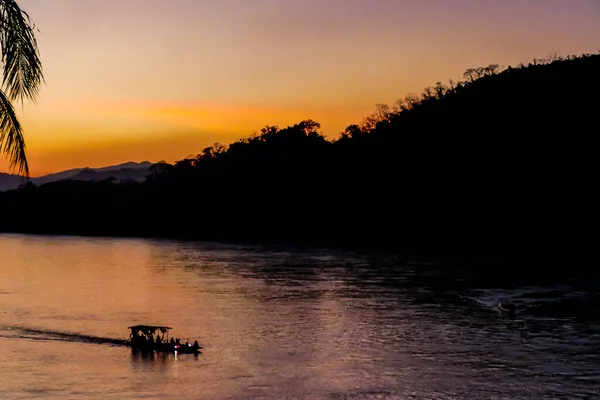 Sunset Lake Beautiful View — Stock Photo, Image