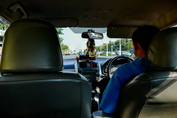 stock image man driving a car, travel