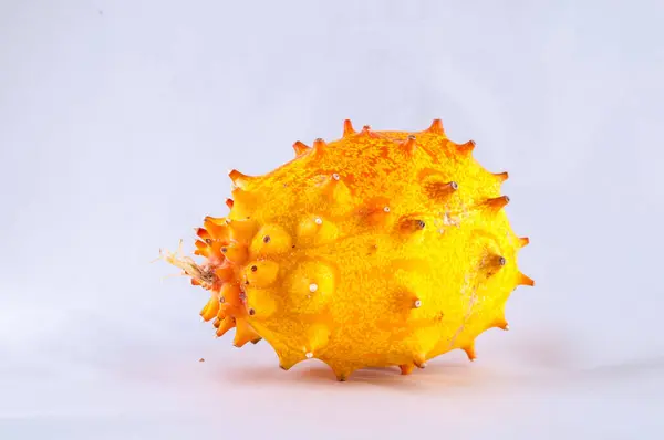 Kiwano Cucumis Metuliferus Exotische Früchte — Stockfoto