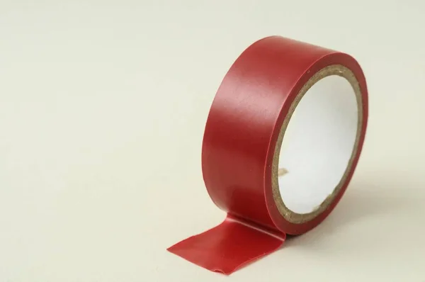 Adhesive Sticky New Insulation Tape Roll — Stock Photo, Image