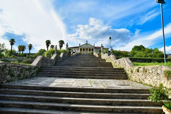 stock image stairway to old building, photo as a background, digital image