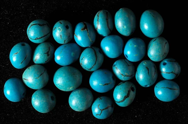 Blue Howlite Turquoise Gem Stones Ready to Prepare Handmade Jewels