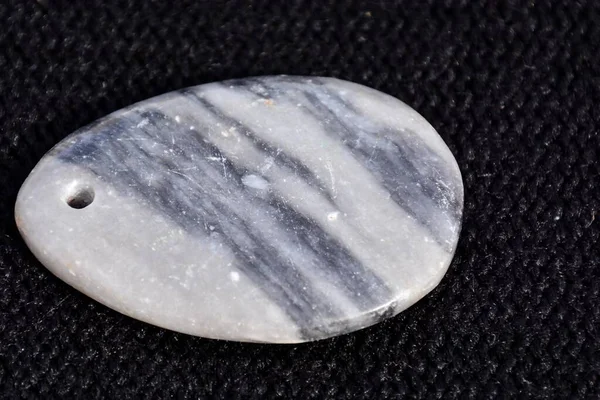 Макроминеральный Камень Тёмном Фоне — стоковое фото