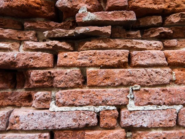 brick wall of old house. background texture.