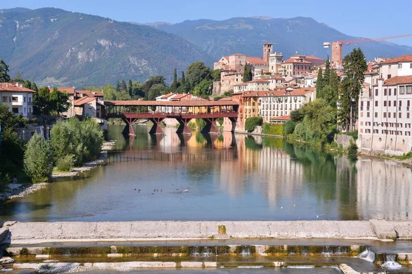 stock image Photo Picture of the Medieval City Bassano del Grappa