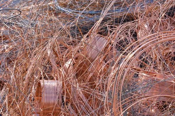 stock image Photo Picture Heap of Scrap Metal Ready for Recycling