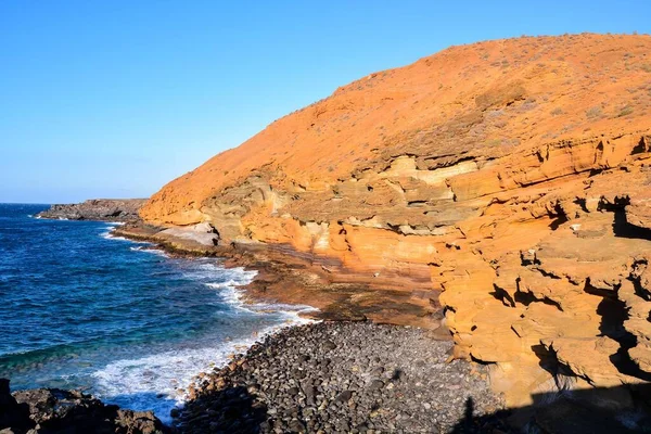 Vackert Naturlandskap Kanarieöarna Hav Och Klippor — Stockfoto