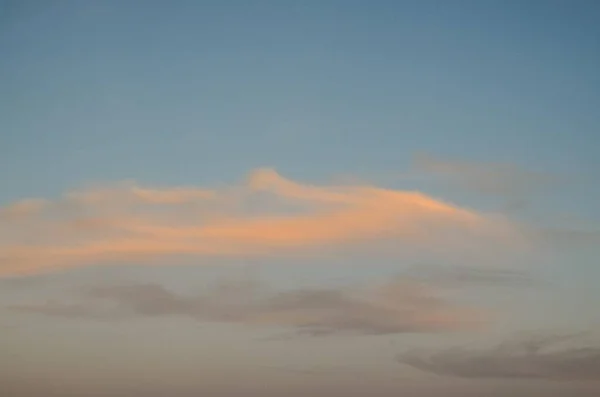 Céu Bonito Com Nuvens — Fotografia de Stock