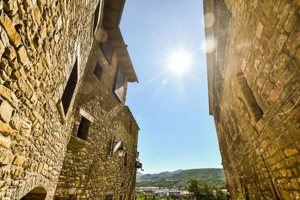 Stare Miasto Średniowiecznymi Budynkami — Zdjęcie stockowe