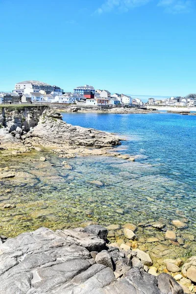 Vacker Utsikt Över Staden Vid Havet Iberiska Halvön — Stockfoto