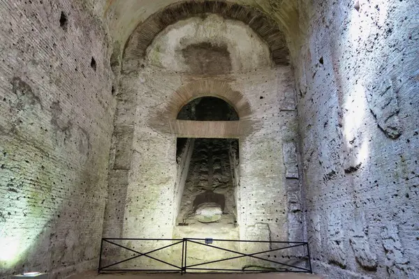 Interior Antigua Iglesia Piedra Histórica — Foto de Stock