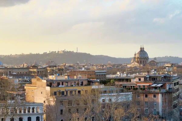 Krásný Výhled Město Řím Itálie — Stock fotografie