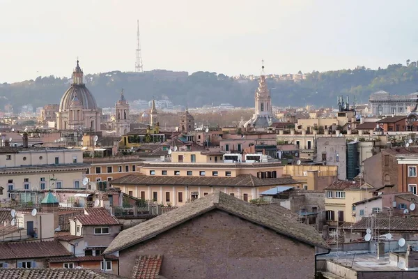 Прекрасный Вид Город Рим Италия — стоковое фото
