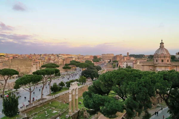 美しい街の景色 ローマ イタリア — ストック写真