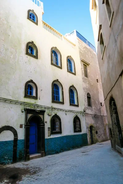 Οδός Της Παλιάς Πόλης Του Μαρόκου — Φωτογραφία Αρχείου