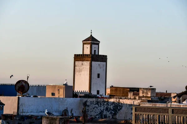 Essaouira Medina Nın Marakeş Yakınlarındaki Atlantik Kıyısındaki Fas Şehrinin Manzarası — Stok fotoğraf