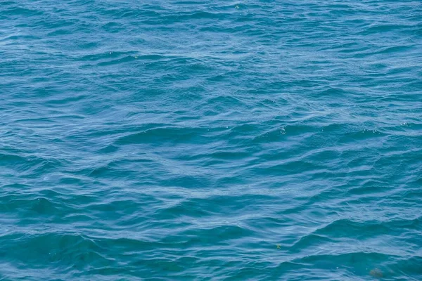 Blauwe Zee Water Oppervlakte Achtergrond — Stockfoto