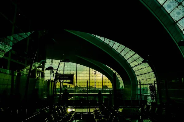 Interior Aeroporto Bangkok Tailândia — Fotografia de Stock