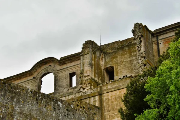 Ruinas Del Castillo Foto Como Fondo Imagen Digital — Foto de Stock