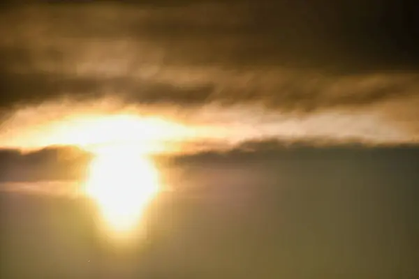 Закат Над Озером Фото Качестве Фона Цифровое Изображение — стоковое фото
