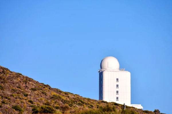 西班牙特内里费Teide天文台的望远镜 — 图库照片