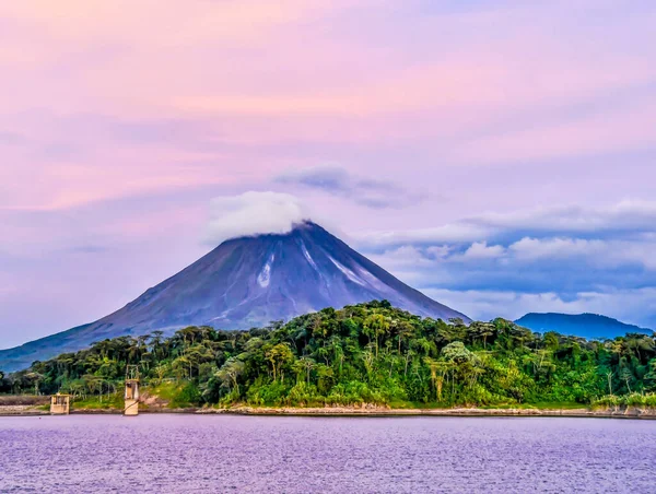 Вулкан Индонезии Фото Качестве Фона Цифровое Изображение — стоковое фото