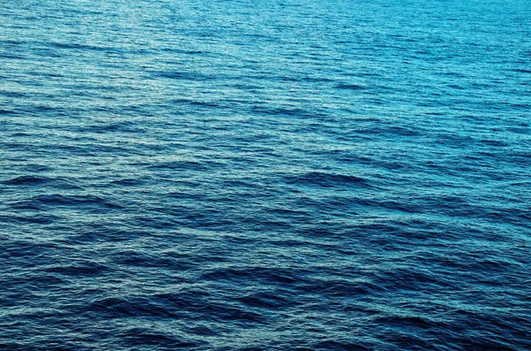 Blauw Water Textuur Patroon Middag Atlantische Oceaan — Stockfoto