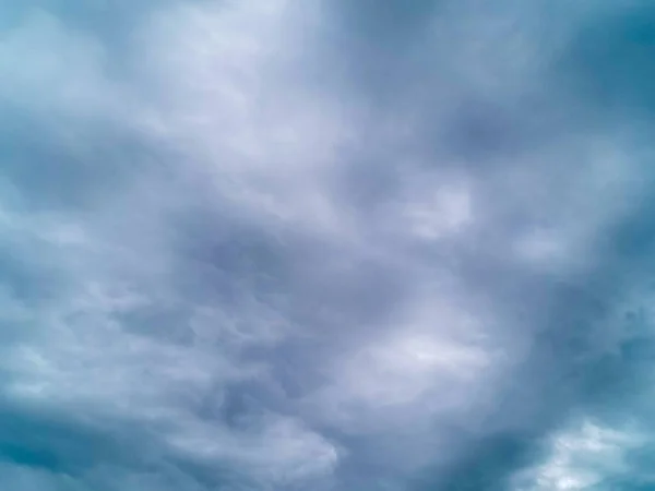 Блакитне Небо Хмарами Зображення Зроблене Європі — стокове фото