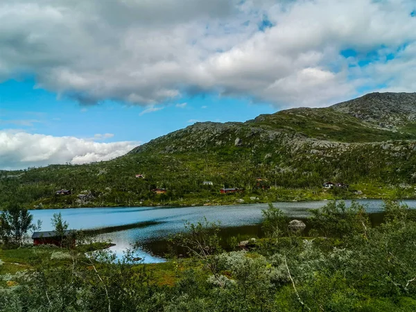 Озеро Горы Изображение Сделанное Европе — стоковое фото