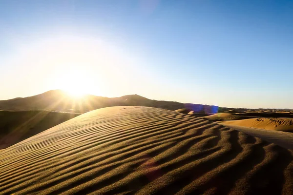 Αμμόλοφους Στην Έρημο Όμορφη Ψηφιακή Φωτογραφία Εικόνα — Φωτογραφία Αρχείου