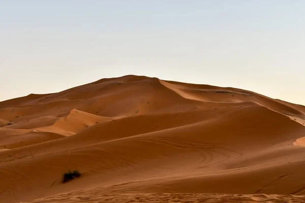 Песчаные Дюны Пустыне Красивая Фотография Цифровая Фотография — стоковое фото