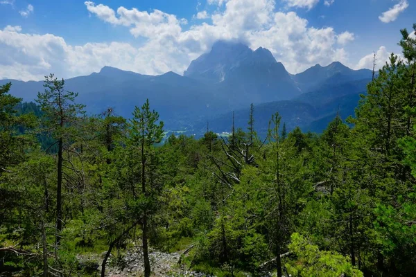 山の眺め背景としての写真デジタル画像 — ストック写真