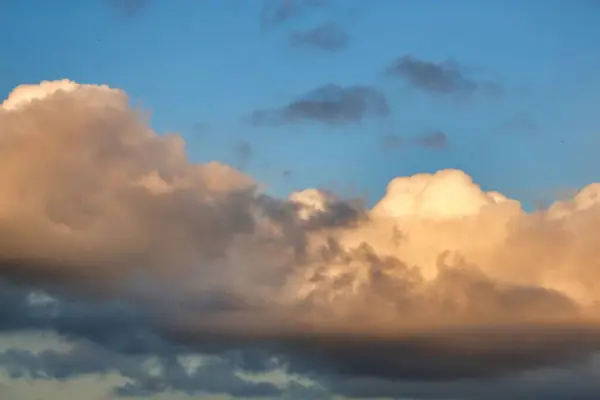 Lucht Wolken Foto Als Achtergrond Digitale Afbeelding — Stockfoto