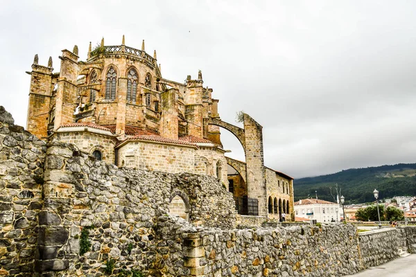 Segovia Spanya Katedrali Arka Plan Olarak Fotoğraf Dijital Resim — Stok fotoğraf