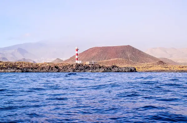 stock image High Lighthouse near the Coast in the Canary Islands