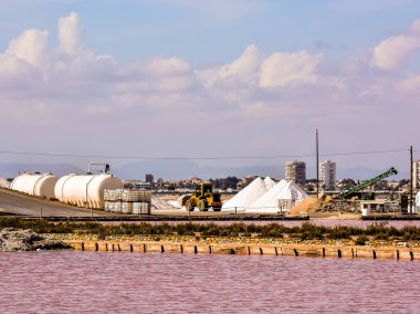 Photo Picture of Salt Flat Production Field clipart