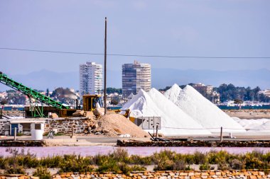 Photo Picture of Salt Flat Production Field clipart