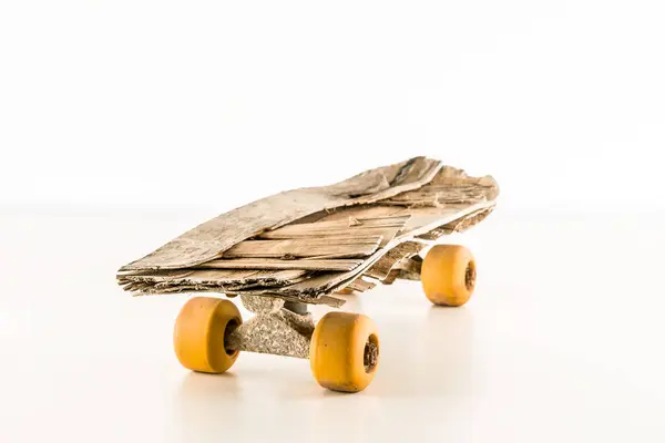 stock image Vintage Style Concued Skateboard Background