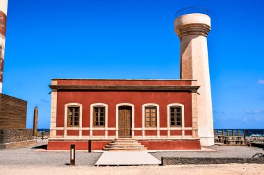 Photo Picture of an Old Lighthouse near the Sea clipart