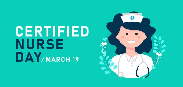 Certified Nurses Day Vector Illustration — Image vectorielle