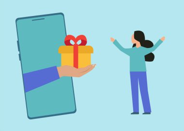 Referans ödülleri ve sadakat pazarlama programı, kazanç puanları ve bonus almak için toplama