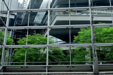 Şehirde yaşayan Tokyo Caddesi Manzara Tesisleri